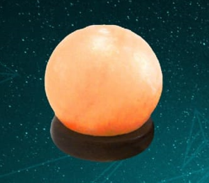 Ball Shaped Salt USB Lamp