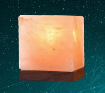 Cube Shaped Salt USB Lamp