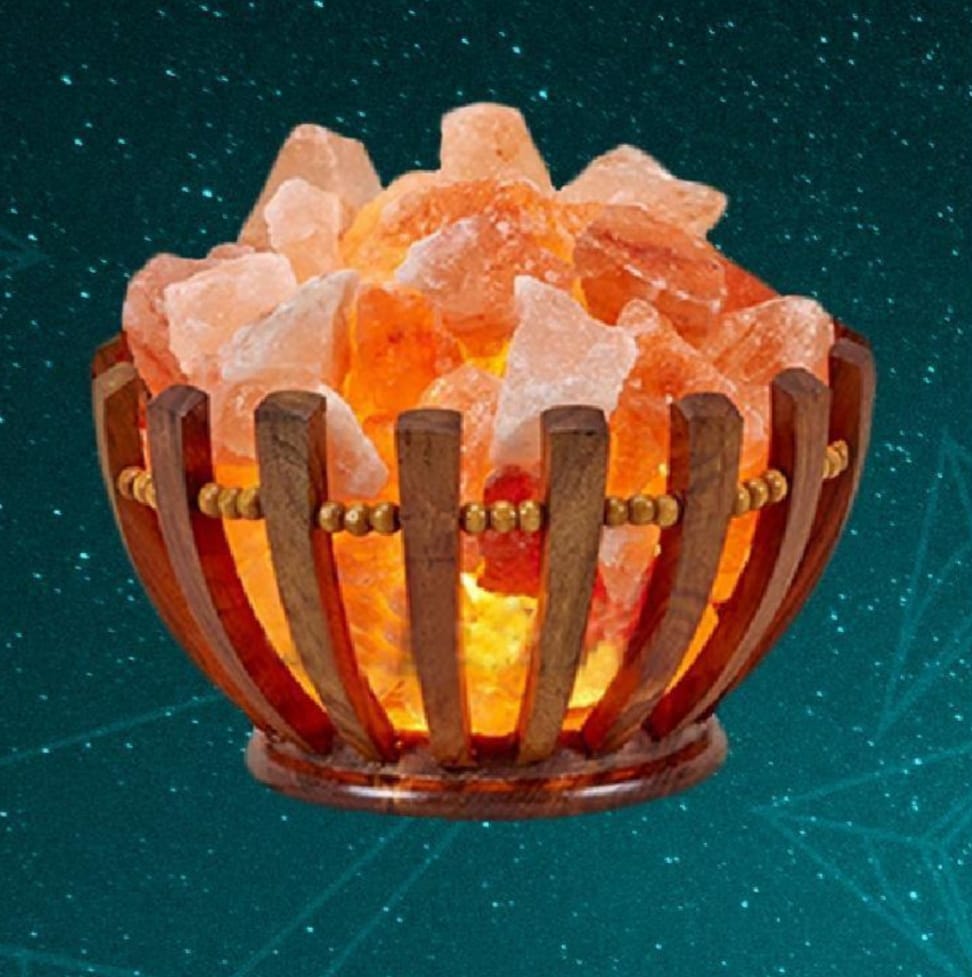 Basket Salt Lamps